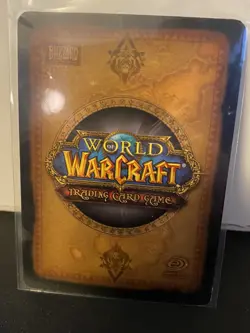 World of Warcraft 2008 TCG Lord Anton Lightbane WOTLK Promo Foil Card NM - Image 2