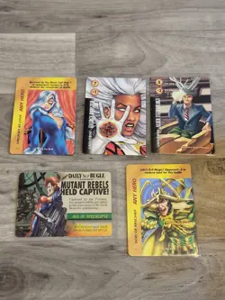 Marvel OverPower Game 6 Complete 55-Card Decks CCG Lot + Promos + 7 Mission Sets - Image 2