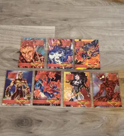 Marvel OverPower Game 6 Complete 55-Card Decks CCG Lot + Promos + 7 Mission Sets - Image 4