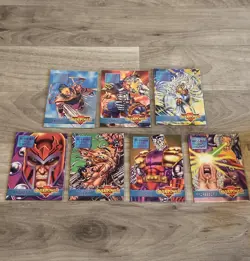 Marvel OverPower Game 6 Complete 55-Card Decks CCG Lot + Promos + 7 Mission Sets - Image 5