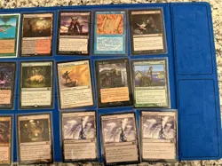 Magic The Gathering MTG Card Lot Collection Various Sets W/ Lands Condition Vary - Image 2