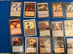 Magic The Gathering MTG Card Lot Collection Various Sets W/ Lands Condition Vary - Image 3