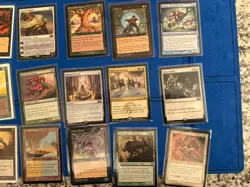Magic The Gathering MTG Card Lot Collection Various Sets W/ Lands Condition Vary - Image 4