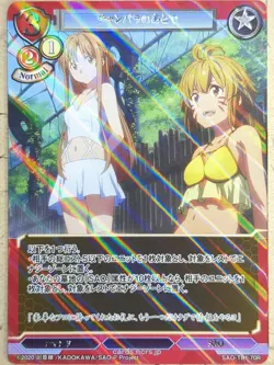Build Divide Sword Art Online BD/SAO-TB1-70RH R-Horo Asuna Trading Card NM - Image 1
