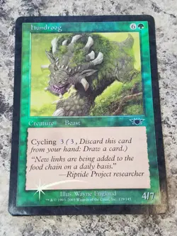 1x Foil - Hundroog - Magic the Gathering MTG Legions - Image 1