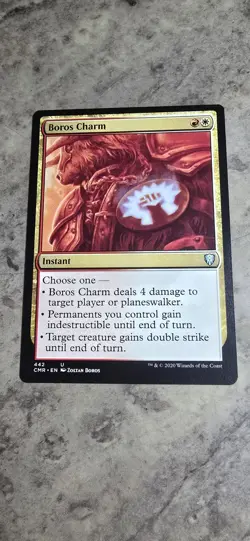 Boros Charm Commander Legends Regular Instant Uncommon MTG NM - Image 1
