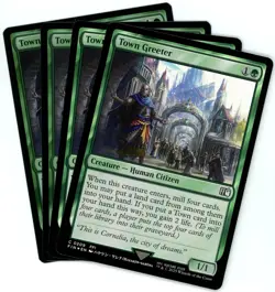 x4 Town Greeter - Foil - 0209 - Final Fantasy - MTG - NM/M - Image 1