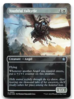 Youthful Valkyrie (Foil) #303 Foundations - Image 1