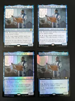 MTG- Drafna, Founder of Lat-Nam x4 - The Brother's War (2 are FOIL) - Image 1