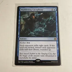 MTG Maddening Cacophony - Zendikar Rising #067 - Image 1