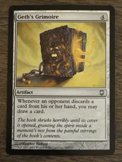 Geth's Grimoire LP Light Play Darksteel MTG [5578] - Image 1