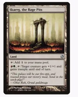 MTG: Skarrg, The Rage Pits | Hero’s VS Monsters | Uncommon | NM | Land - Image 1