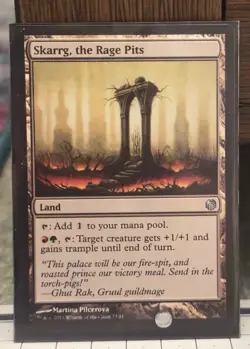 MTG: Skarrg, The Rage Pits | Hero’s VS Monsters | Uncommon | NM | Land - Image 2