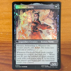 The Rise of Sozin / Fire Lord Sozin - Prerelease Foil Promo - Avatar TLA MTG - Image 2