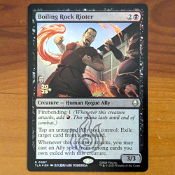 Boiling Rock Rioter - Prerelease Foil Promo - Avatar TLA MTG - Image 1