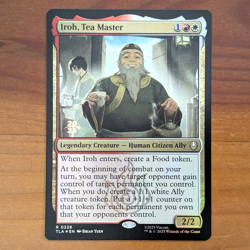 Iroh, Tea Master - Prerelease Foil Promo - Avatar TLA MTG - Image 1
