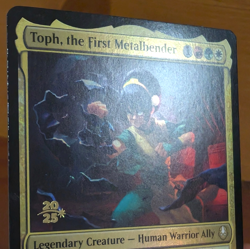 Toph, the First Metalbender - Prerelease Foil Promo - Avatar TLA MTG - Image 4