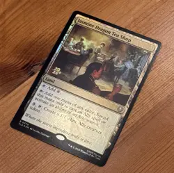 Jasmine Dragon Tea Shop [Prerelease] R 0270, NM Foil Promo, MTG Avatar TLA - Image 2