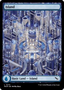 Island (0273) [Murders at Karlov Manor] Magic MTG - Image 1