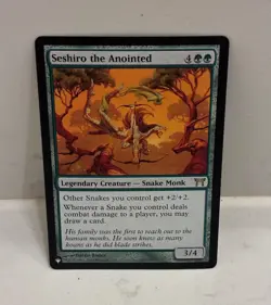 Magic The Gathering MTG Seshiro The Anointed Champions of Kamigawa 1993-2004 - Image 1