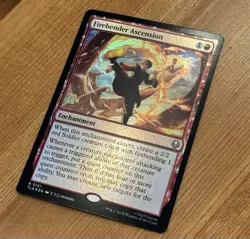 Firebender Ascension [Prerelease] R 0137, NM Foil Promo, MTG Avatar TLA - Image 3
