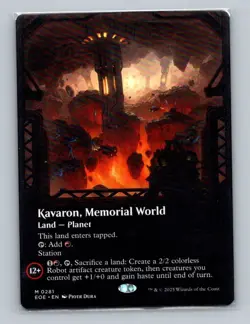1x Kavaron, Memorial World Borderless (0281) Edge of Eternities EOE MTG Magic NM - Image 1