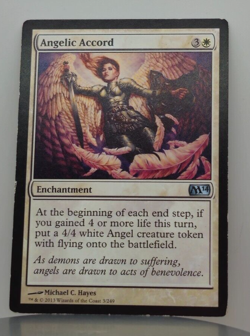 Angelic Accord - Magic 2014 - M14 - 3 - MTG - Image 1