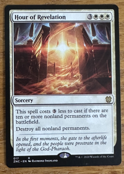 MTG Zendikar Rising Commander, Hour of Revelation - Image 1