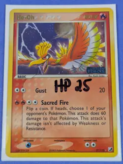 Ho-Oh - 27/115 - Holo Rare Unseen Forces - Pokemon Card - HP - Image 3
