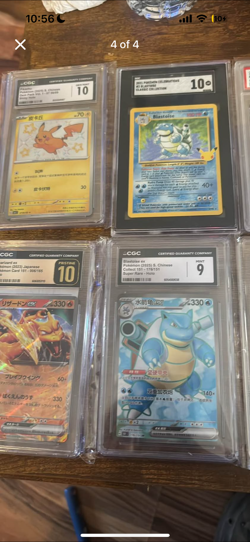 Graded Pokemon Card Lot (8) Charizard - Image 3