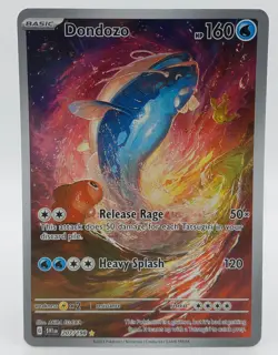 Pokemon Card Dondozo 207/198 Full Art Illustration Rare Scarlet & Violet Base - Image 1