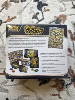 Pokemon Surging Sparks Elite Trainer Box ETB Pokemon Center Exclusive - SEALED - Image 3