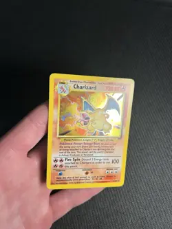 Pokemon TCG Charizard 4/102 Base Set Holo LP-/MP+ - Image 5