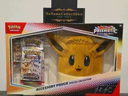 Pokemon TCG Prismatic Evolutions Accessory Pouch Special Collection New & Sealed - Image 1