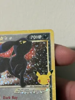 Pokemon Celebrations Umbreon Gold Star #17/17 Classic Collection - Image 4