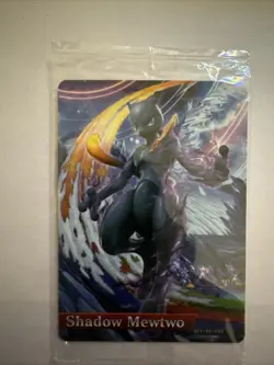 SEALED Pokemon Shadow Mewtwo Amiibo Wii U Pokken Tournament NEW - Image 1