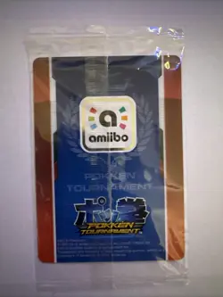 SEALED Pokemon Shadow Mewtwo Amiibo Wii U Pokken Tournament NEW - Image 2