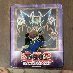 Yu-Gi-Oh 2002 Booster Pack Collector's Tin Seto Kaiba Lord of D Empty Tin - Image 1