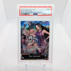 2025 ONE PIECE PROMO BOA HANCOCK #038 PSA MAGAZINE EXLUSIVE PSA 10 GEM MINT - Image 1