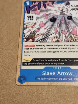 Slave Arrow OP07-056 Pre-release Stamped English One Piece prerelease rare - Image 4