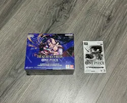 One Piece Azure Sea's Seven OP14 OP-14 Sealed Booster Box + Dash Pack - IN HAND - Image 1