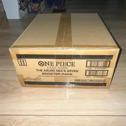 OP-14 THE AZURE'S SEA SEVEN One Piece TCG Sealed Case 12x Box OP14 - Image 1