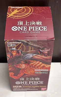 One Piece Paramount War OP-02 Japanese Booster Box Sealed US Seller - Image 2