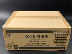 One Piece OP-10 Royal Blood English 12 Booster Box Case Factory Sealed - Image 3