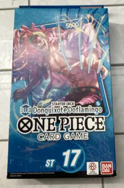 ONE PIECE TCG: Donquixote Doflamingo STARTER DECK ST-17 English PRB SEALED - Image 1