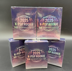 Lot of (5) 2025 K-Pop Rookie Teleca Collection Card Boxes Sealed - Image 1