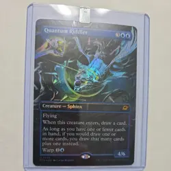 Quantum Riddler MTG Edge of Eternities Borderless extended art Foil Mythic #0305 - Image 5