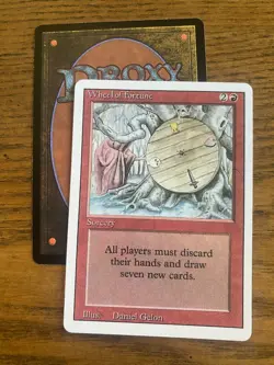 Wheel of Fortune MTG sticker cEDH - Image 1