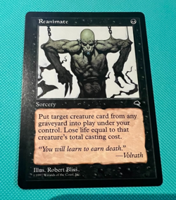 Reanimate - Tempest - MTG - Magic the Gathering - Image 1