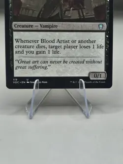 Blood Artist [Innistrad: Crimson Vow Commander] #119 Magic MTG Free Shipping! - Image 3
